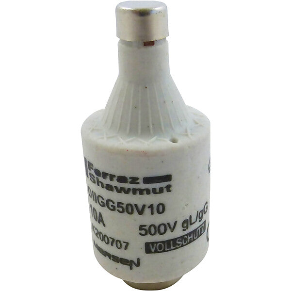 Mersen D-Sicherungseinsatz gG DII, 10A/AC500 DIIGG50V10/6F
